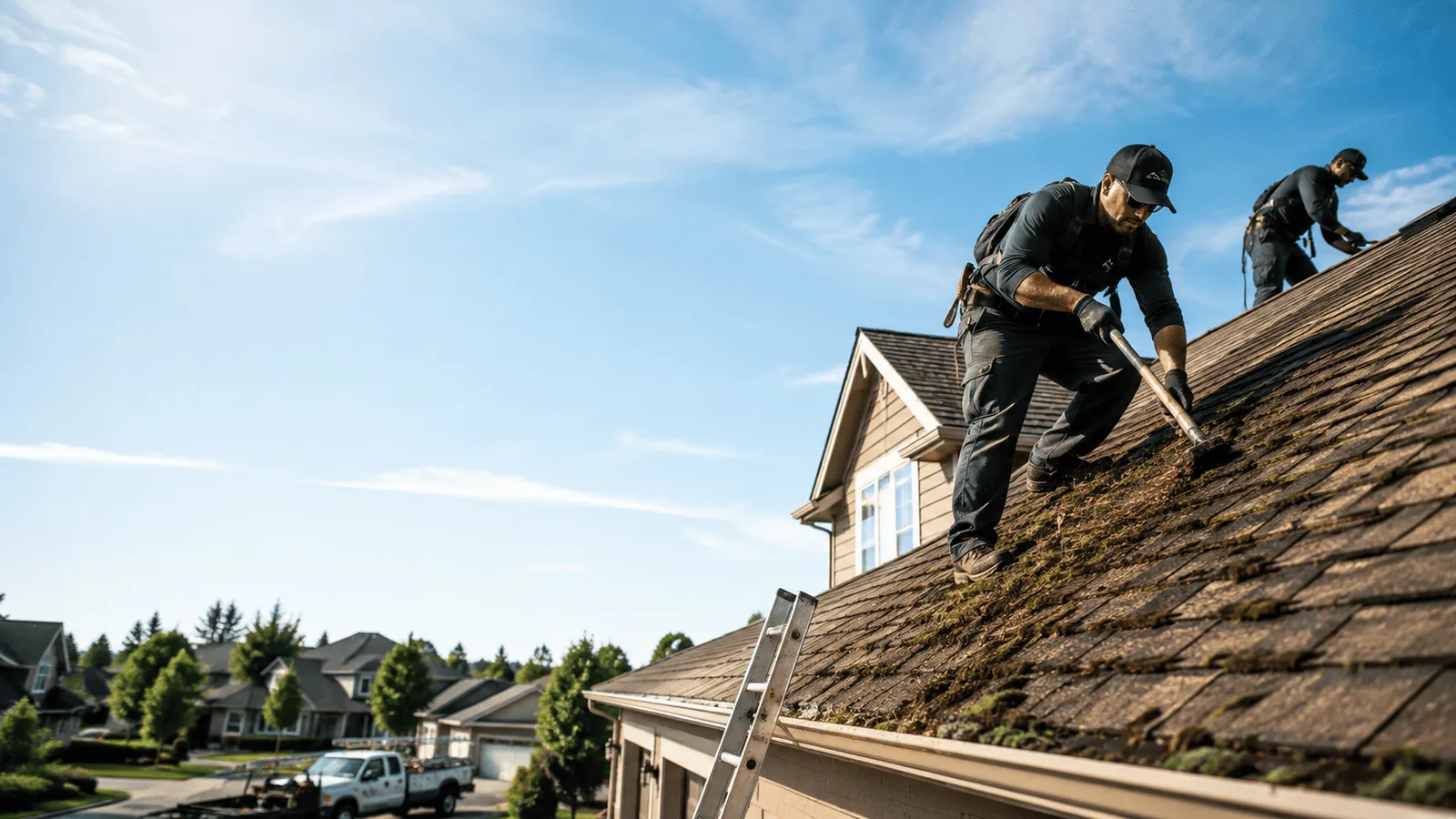 Roof Moss Removal in Bell City, LA near me